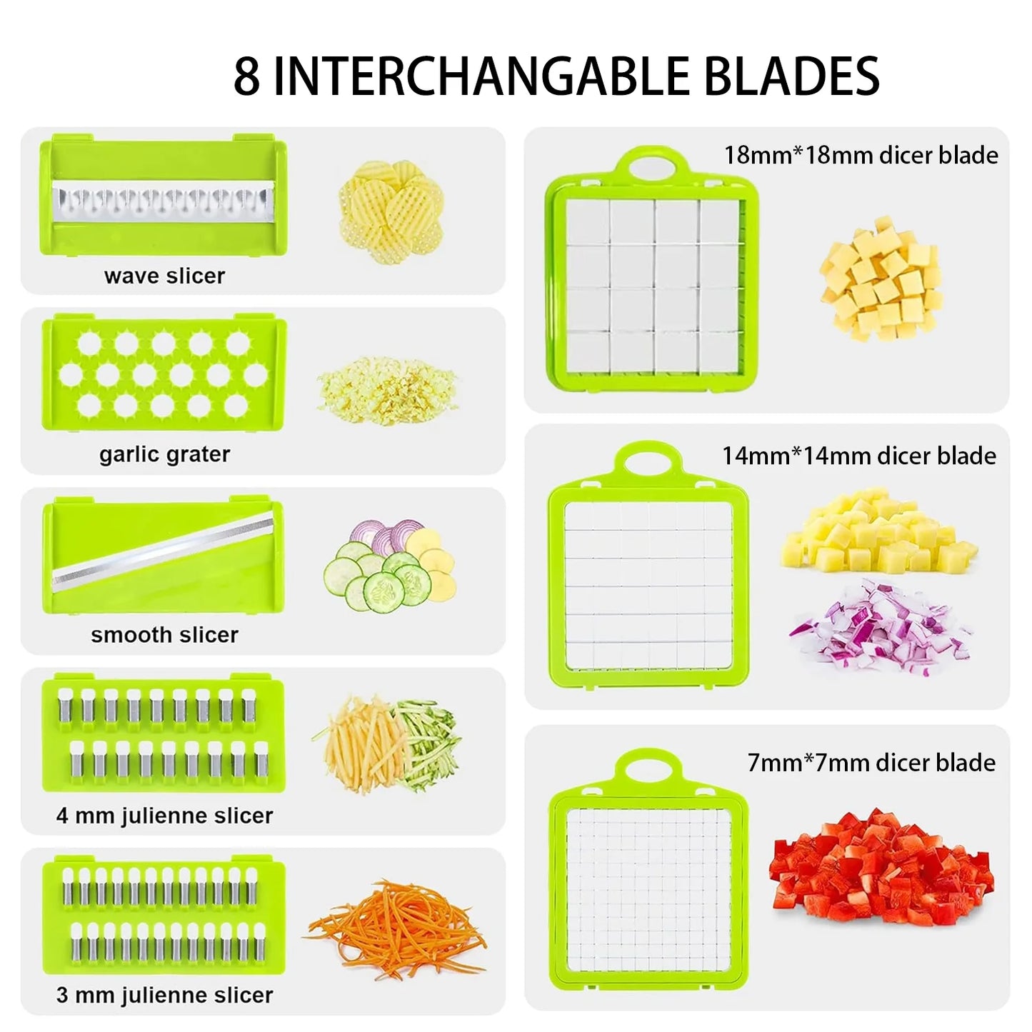 Multifunction Kitchen Chopper Pro Onion Slicer Dicer Cutter