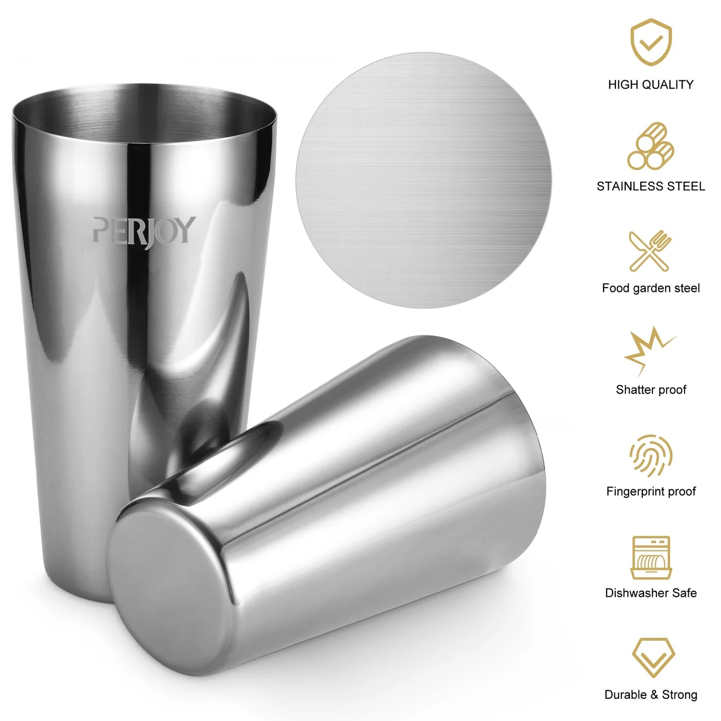 16 Piece Cocktail Shaker Set Full Bar Tools for Home and Parties