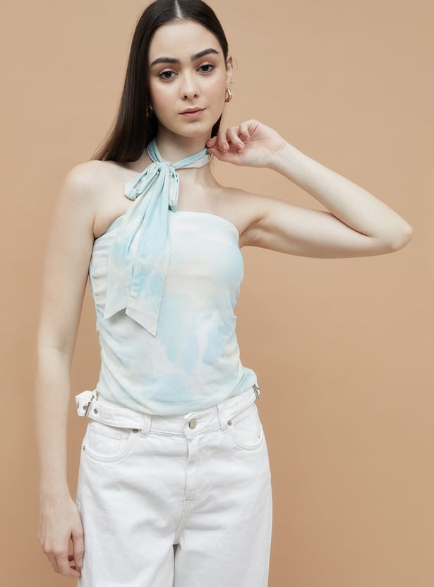Fashion Forward Printed Tube Top for Women with Eye Catching Design