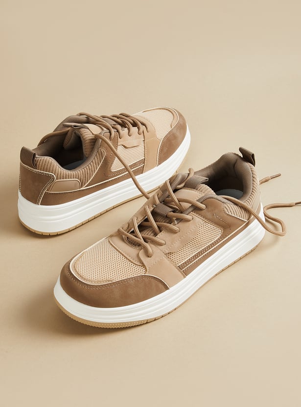 Men’s Athletic Colorblock Sneakers for Sports, Walking, and Casual Urban Wear