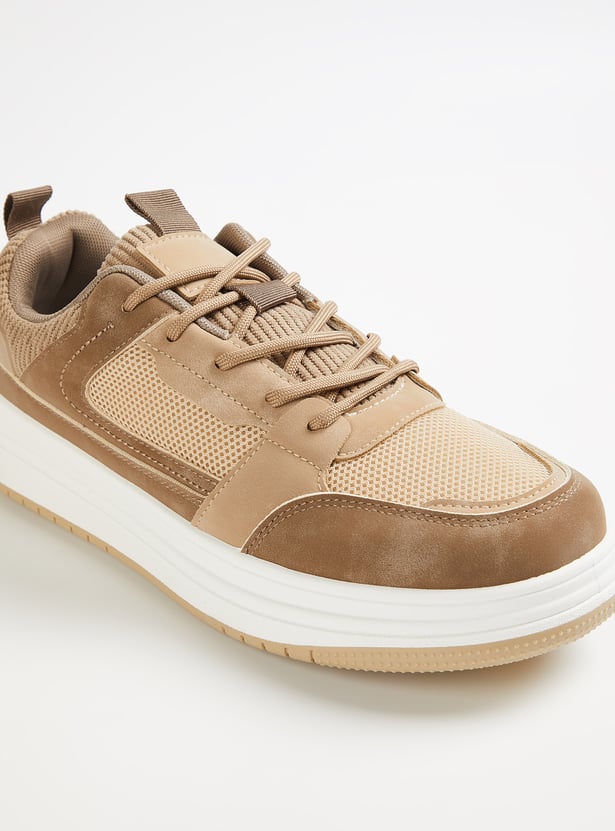 Men’s Athletic Colorblock Sneakers for Sports, Walking, and Casual Urban Wear