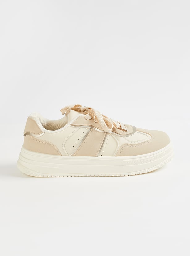 Women Casual Colourblock Sneakers Fashion and Comfort Combined