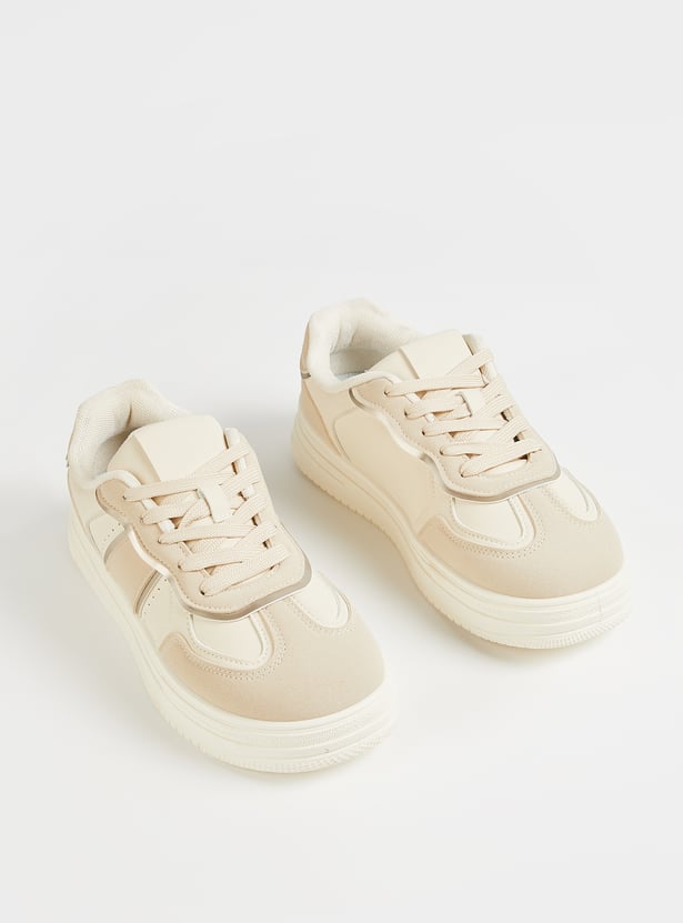 Women Casual Colourblock Sneakers Fashion and Comfort Combined