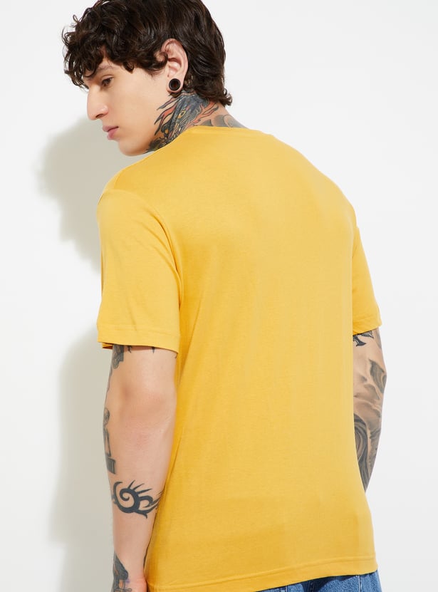 Casual Men’s T-Shirt Printed Design Relaxed Comfortable Style