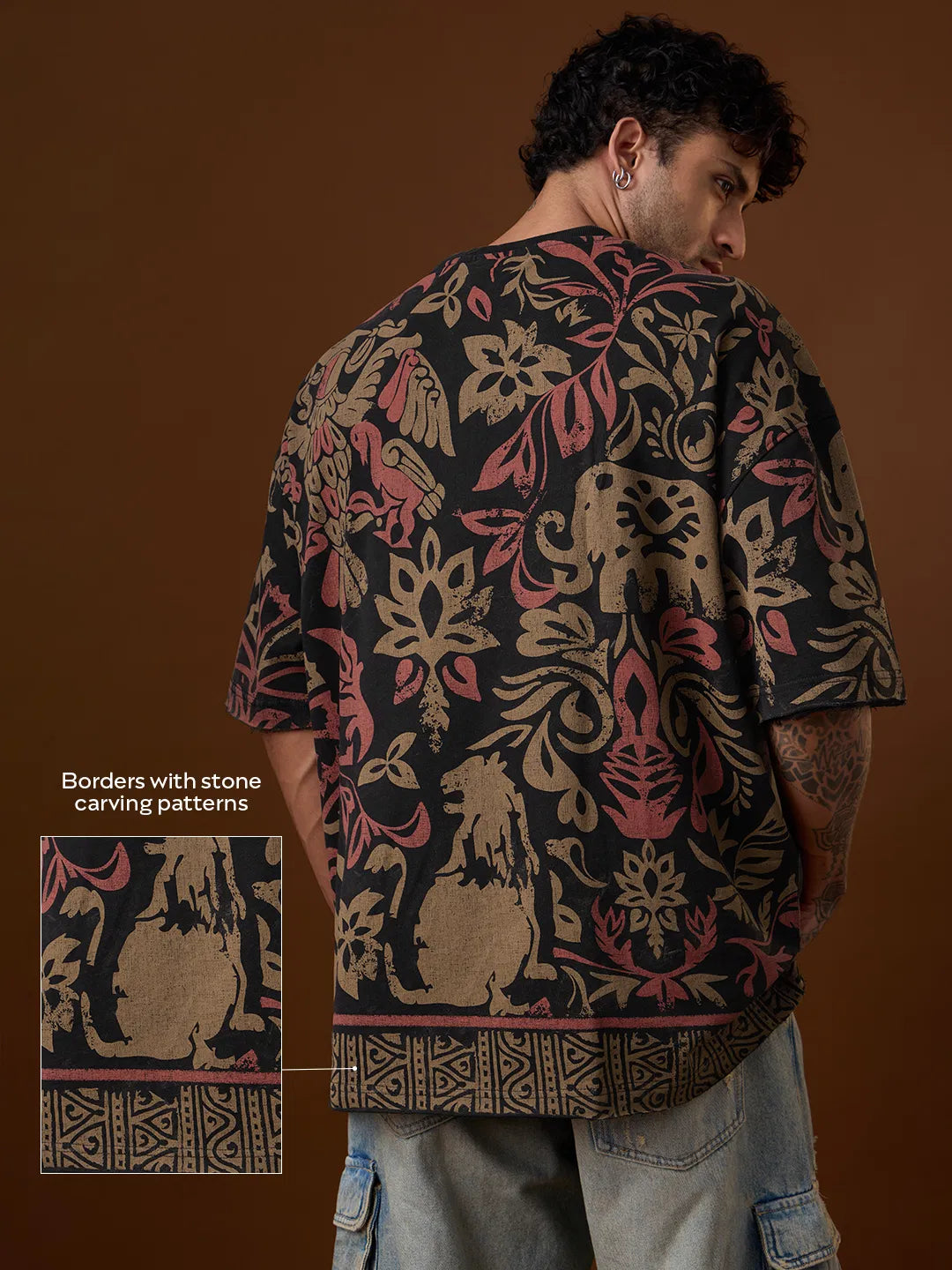 Men’s Relaxed Fit Relic Super Oversized T-Shirt for Weekend Wear