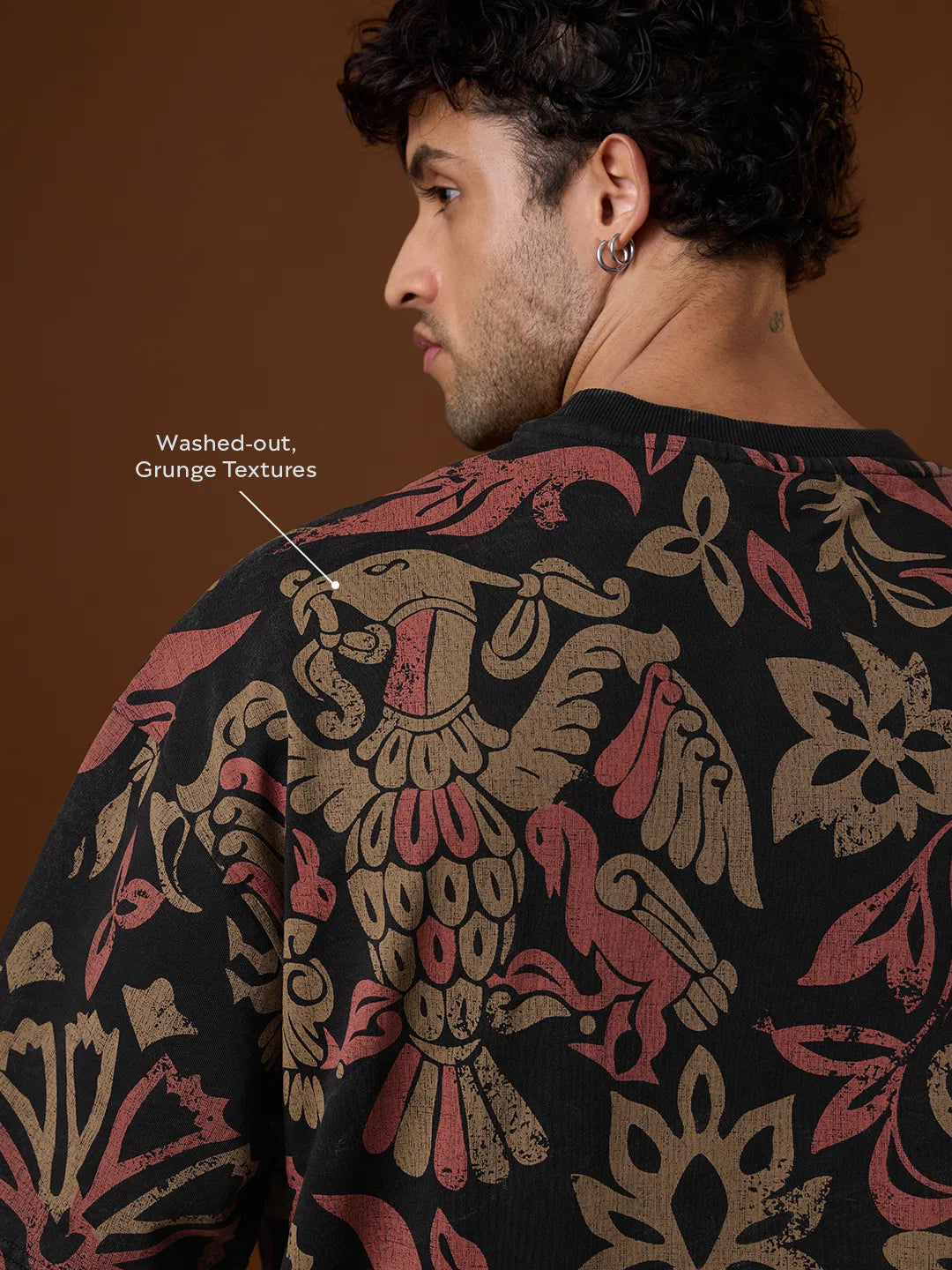 Men’s Relaxed Fit Relic Super Oversized T-Shirt for Weekend Wear