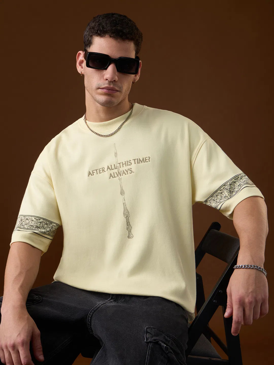 Stylish Super Oversized T-Shirt for Men – The Silent Vow Collection