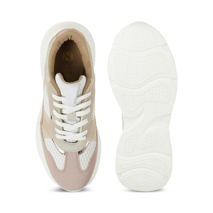 Elegant Pink Sneakers for Women Perfect for College and Outings