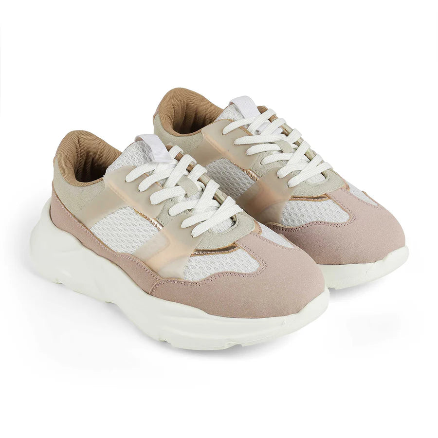 Elegant Pink Sneakers for Women Perfect for College and Outings