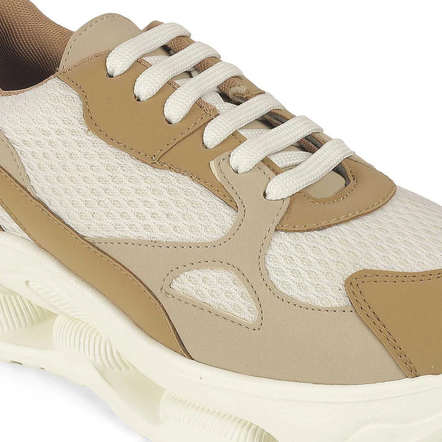 Women’s Sewd Khaki Sneakers Casual and Trendy Shoes