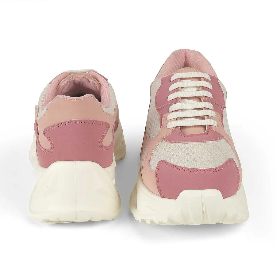 Trendy Sewd Pink Women’s Sneakers Comfortable and Fashionable