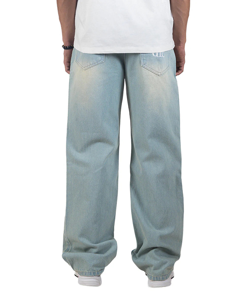 Stylish Straight-Fit Cotton Denim Jeans with Five-Pocket Utility and Classic Casual Look