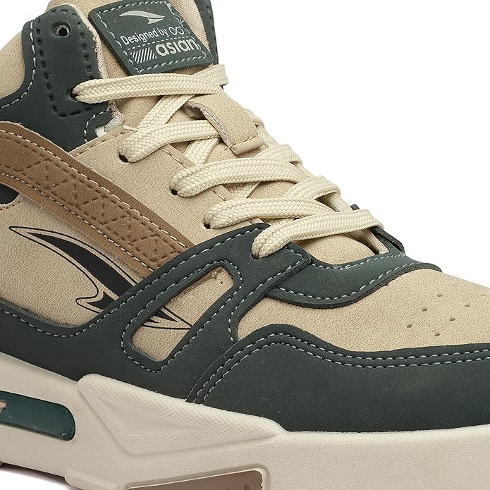 Men’s Lightweight Mid-Top Sneakers with Synthetic Upper for Comfortable Street and Daily Wear