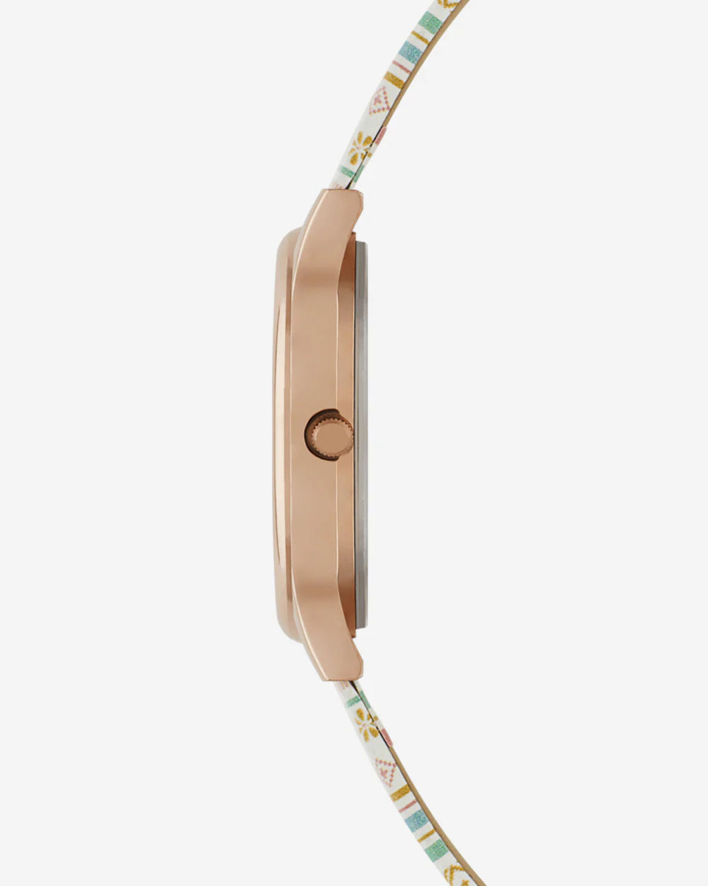 Elegant Ombre Aztec Inspired Women’s Watch with White Face