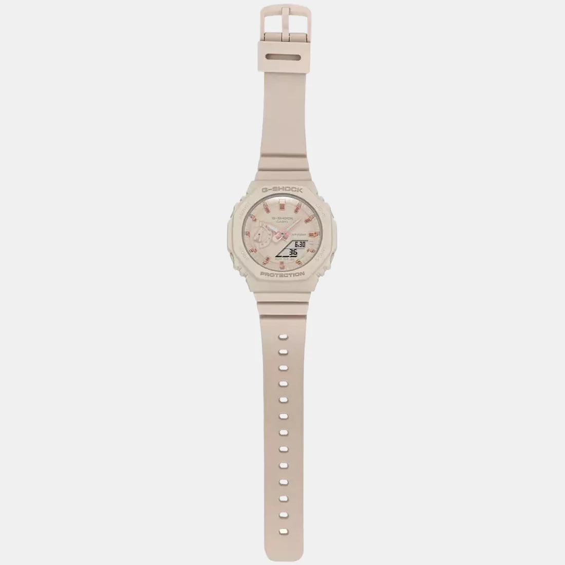 Durable Resin Strap Women’s Analog-Digital Watch for Daily Wear