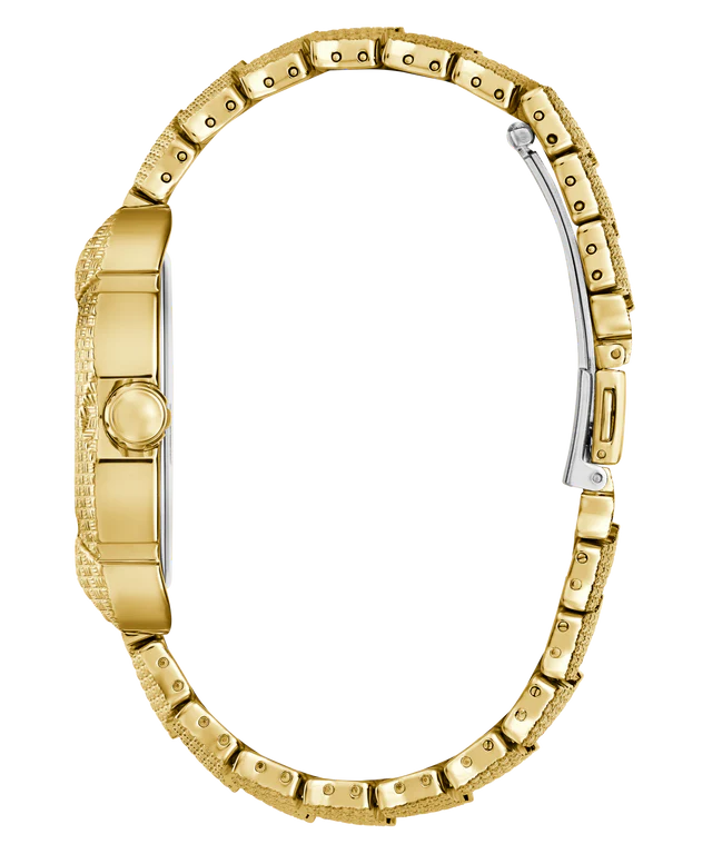 Classic Men’s Gold-Tone Analog Watch with Sleek Design and Multifunction Dial