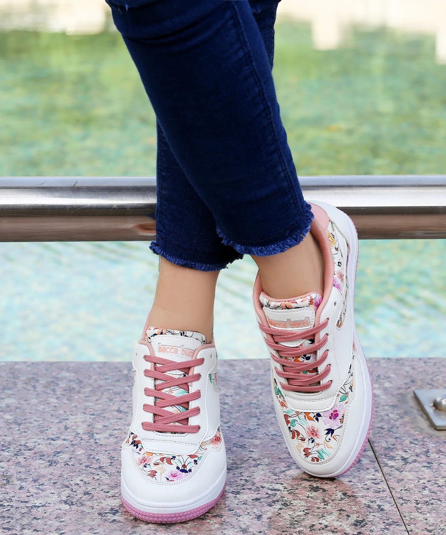 Women’s Sneakers Low Top Flat Sole with Unique Digital Prints