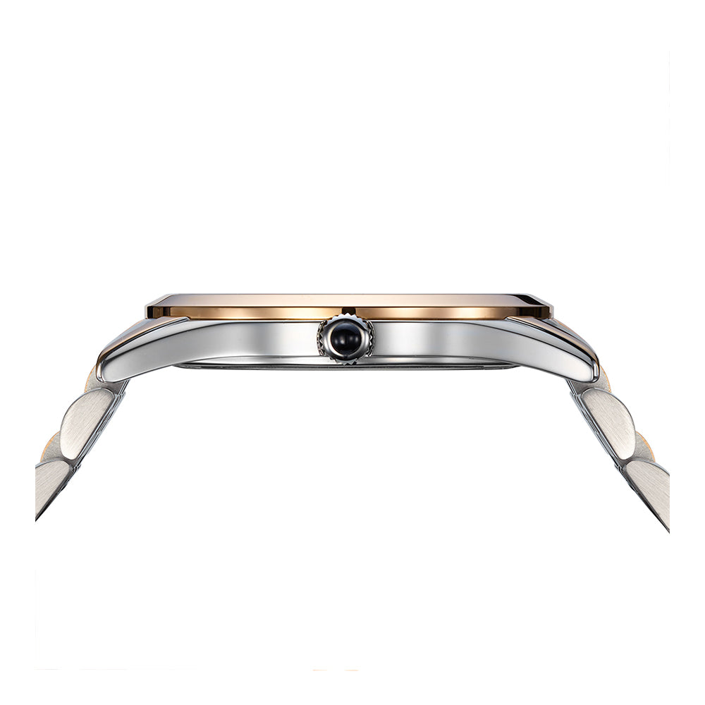 Sophisticated Classic R Men’s Watch with Polished Dial and Strap