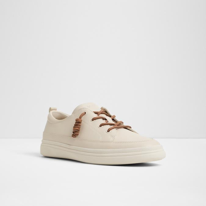 Stylish White Low-Top Sneakers for Men with Lightweight and Durable Construction