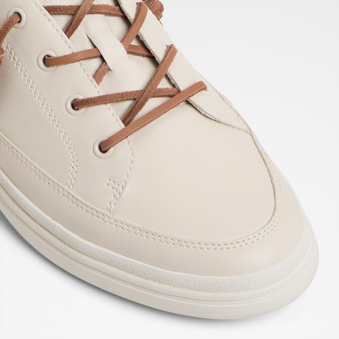 Stylish White Low-Top Sneakers for Men with Lightweight and Durable Construction