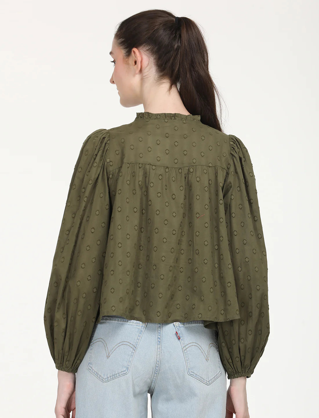 Stylish Women’s Textured Top for Parties, Work, and Casual Outings