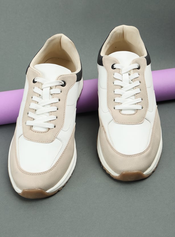 Trendy Colourblocked Sneakers for Men Lightweight and Durable