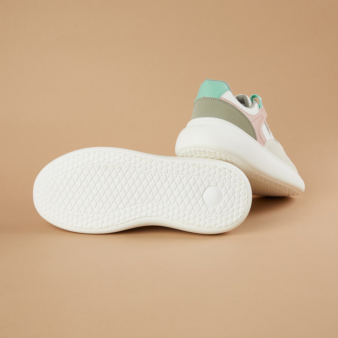 Trendy Colourblock Low Top Sneakers for Casual and Semi Formal Style