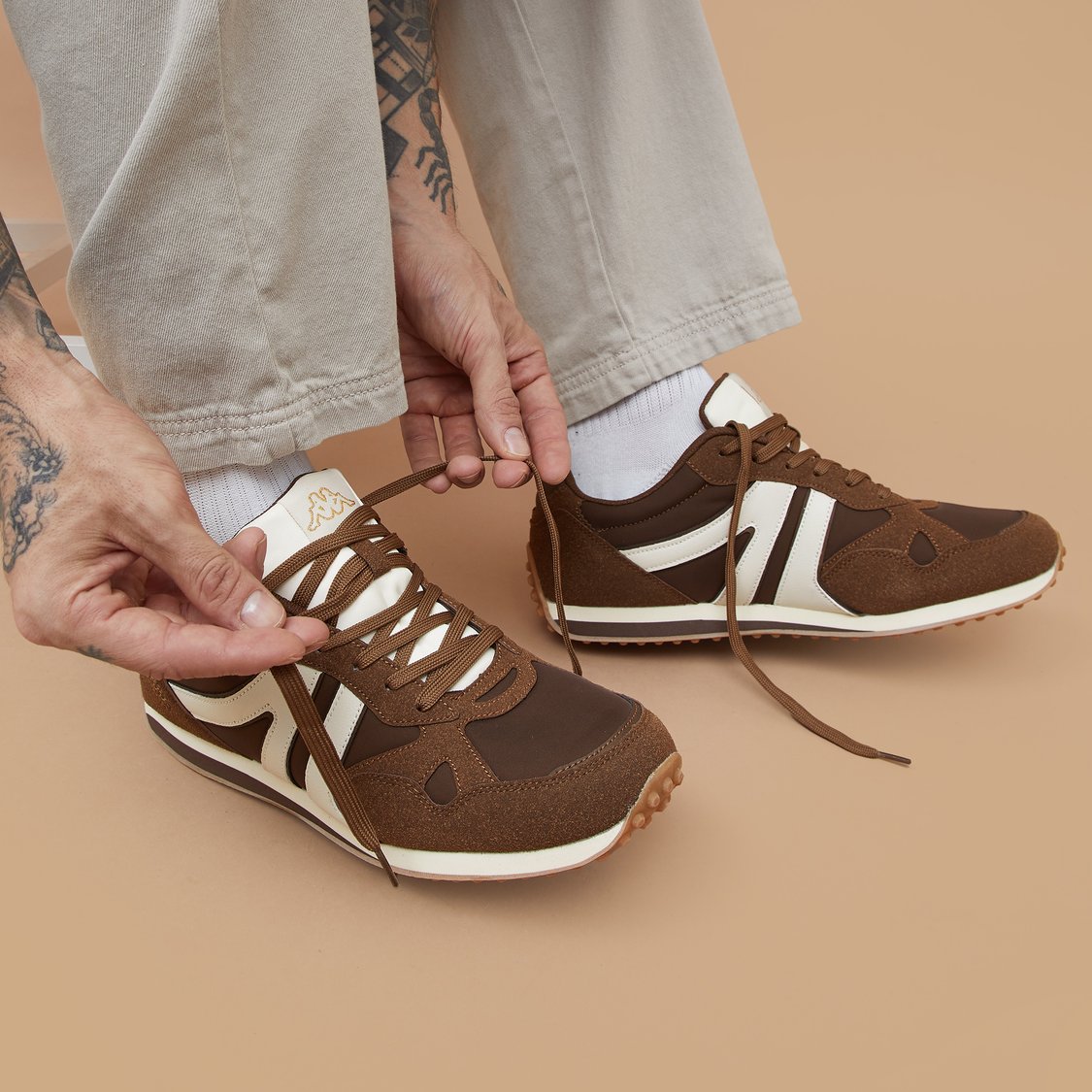 Colourblocked Lace Up Shoes for Men Stylish Comfortable Everyday Footwear