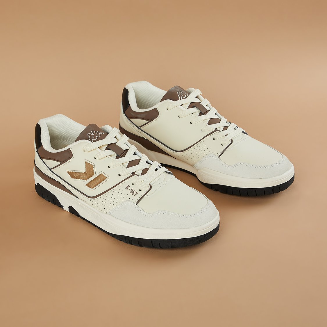 Breathable Colourblocked Lace Up Sneakers Soft Supportive Fit