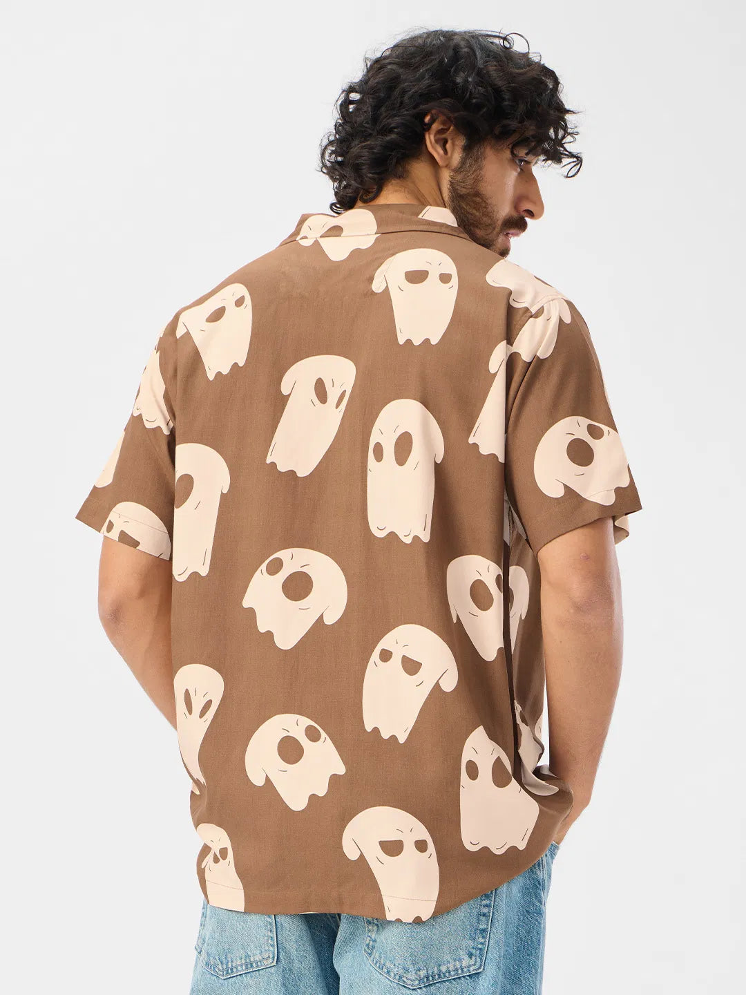 Relaxed Fit Pattern Holiday Shirt for Men – Souls Summer Collection