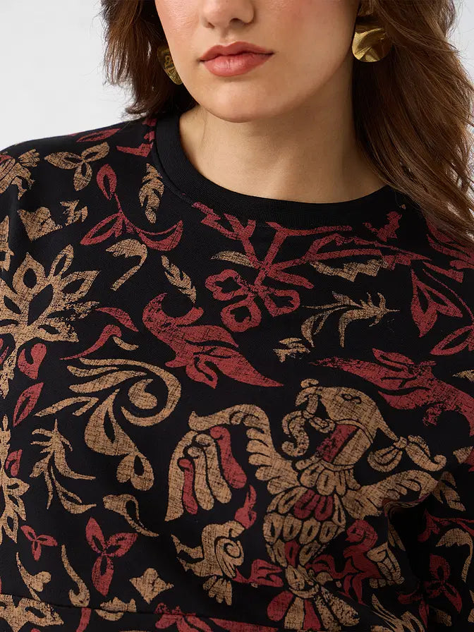 Comfortable Women’s Elephant Oversized Tee Dress