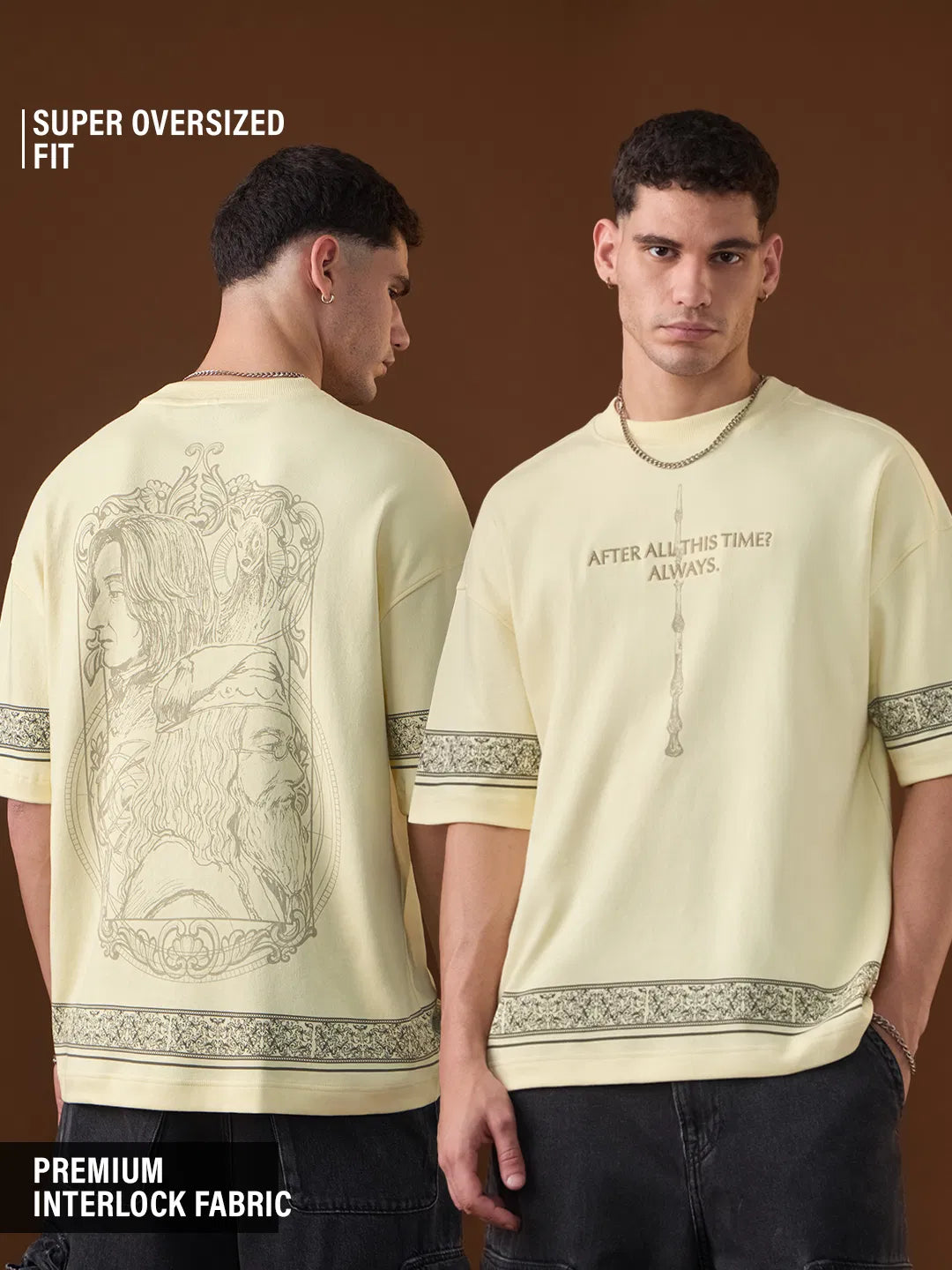 Stylish Super Oversized T-Shirt for Men – The Silent Vow Collection