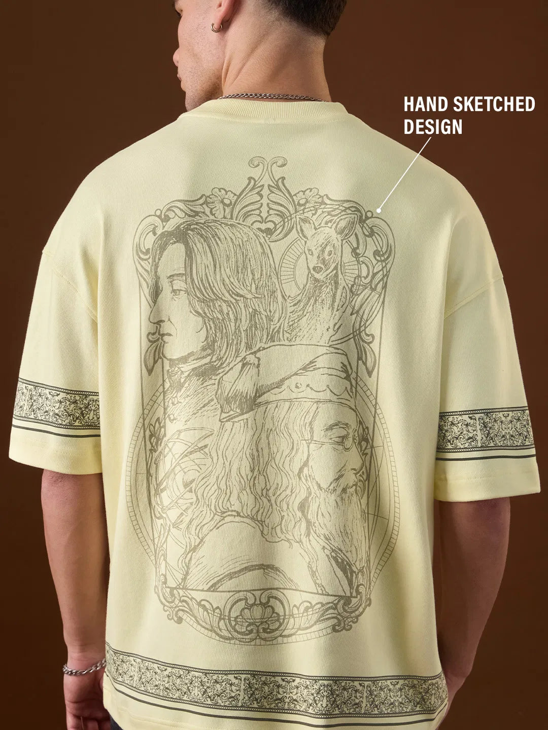 Stylish Super Oversized T-Shirt for Men – The Silent Vow Collection