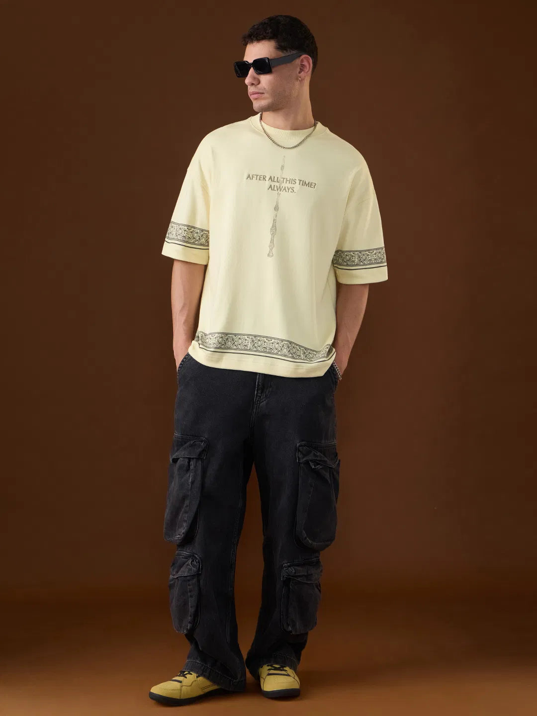 Stylish Super Oversized T-Shirt for Men – The Silent Vow Collection