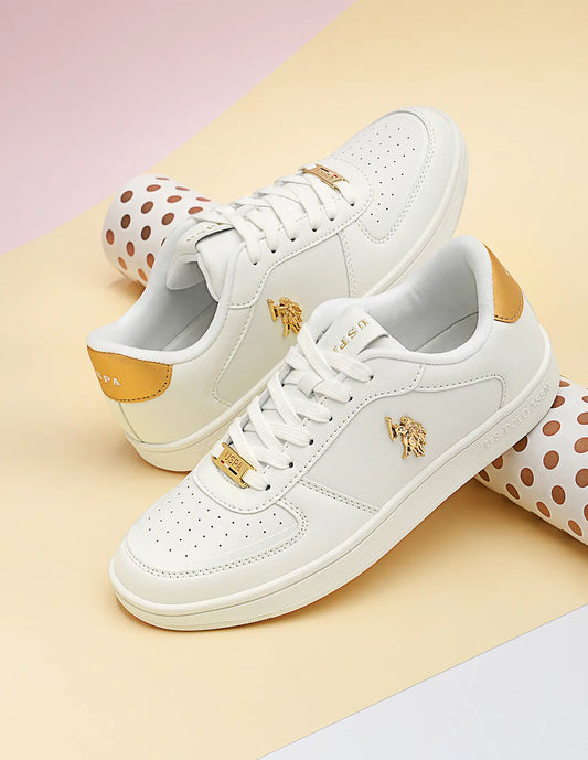Comfortable Women Sneakers Solid Nyra Design Everyday Essentials