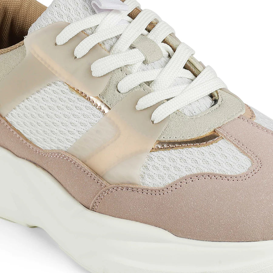 Elegant Pink Sneakers for Women Perfect for College and Outings