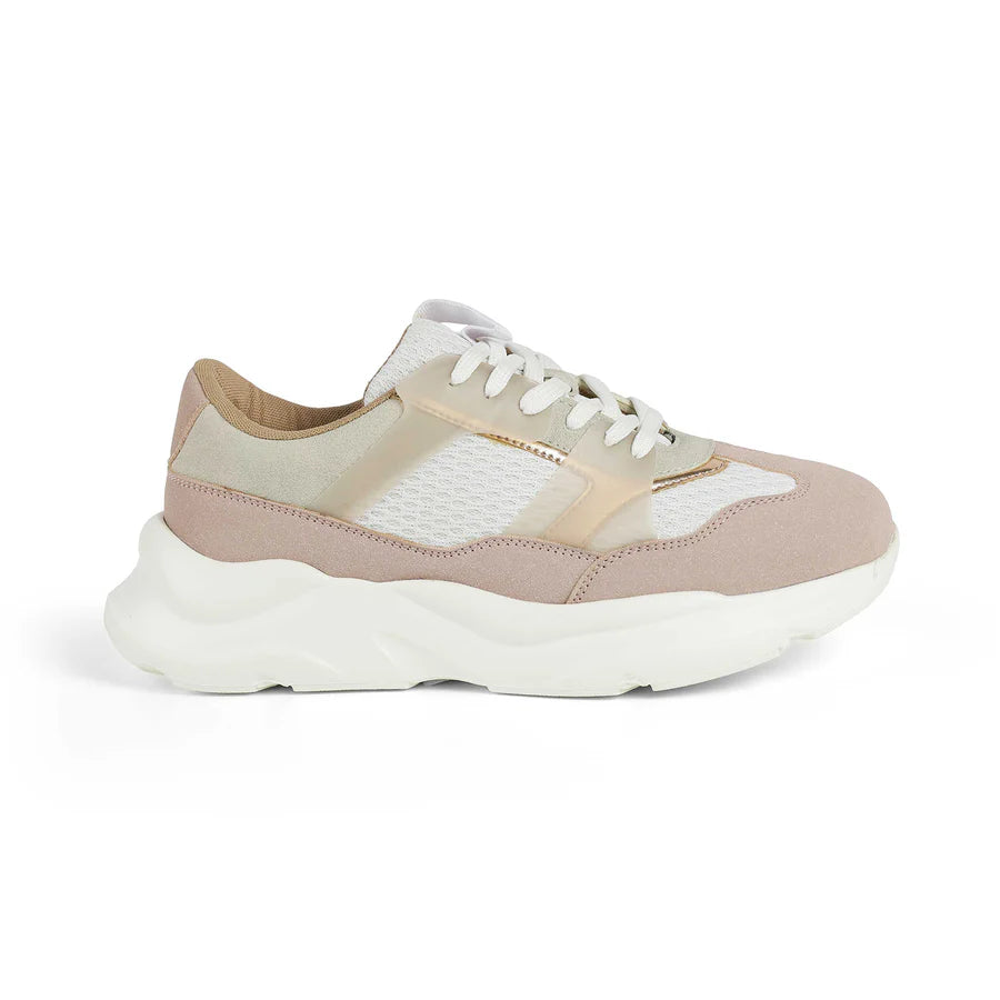 Elegant Pink Sneakers for Women Perfect for College and Outings