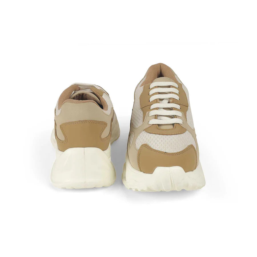 Women’s Sewd Khaki Sneakers Casual and Trendy Shoes