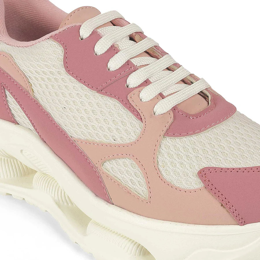 Trendy Sewd Pink Women’s Sneakers Comfortable and Fashionable