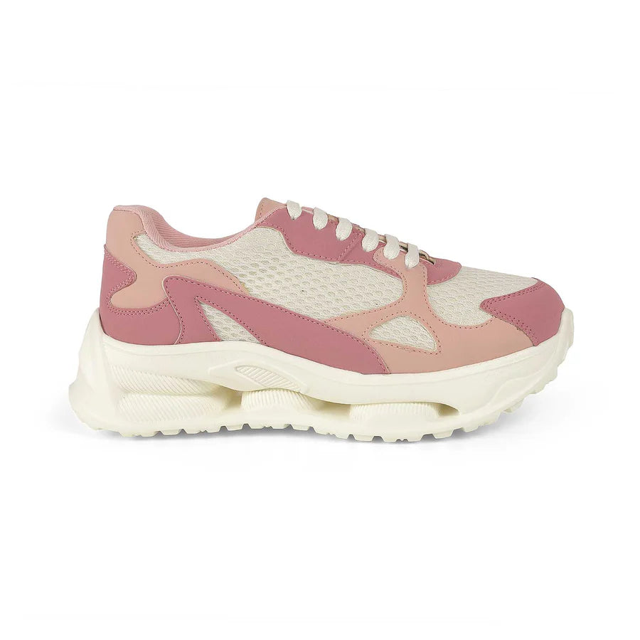 Trendy Sewd Pink Women’s Sneakers Comfortable and Fashionable