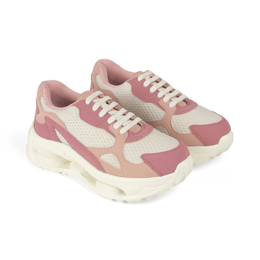 Trendy Sewd Pink Women’s Sneakers Comfortable and Fashionable