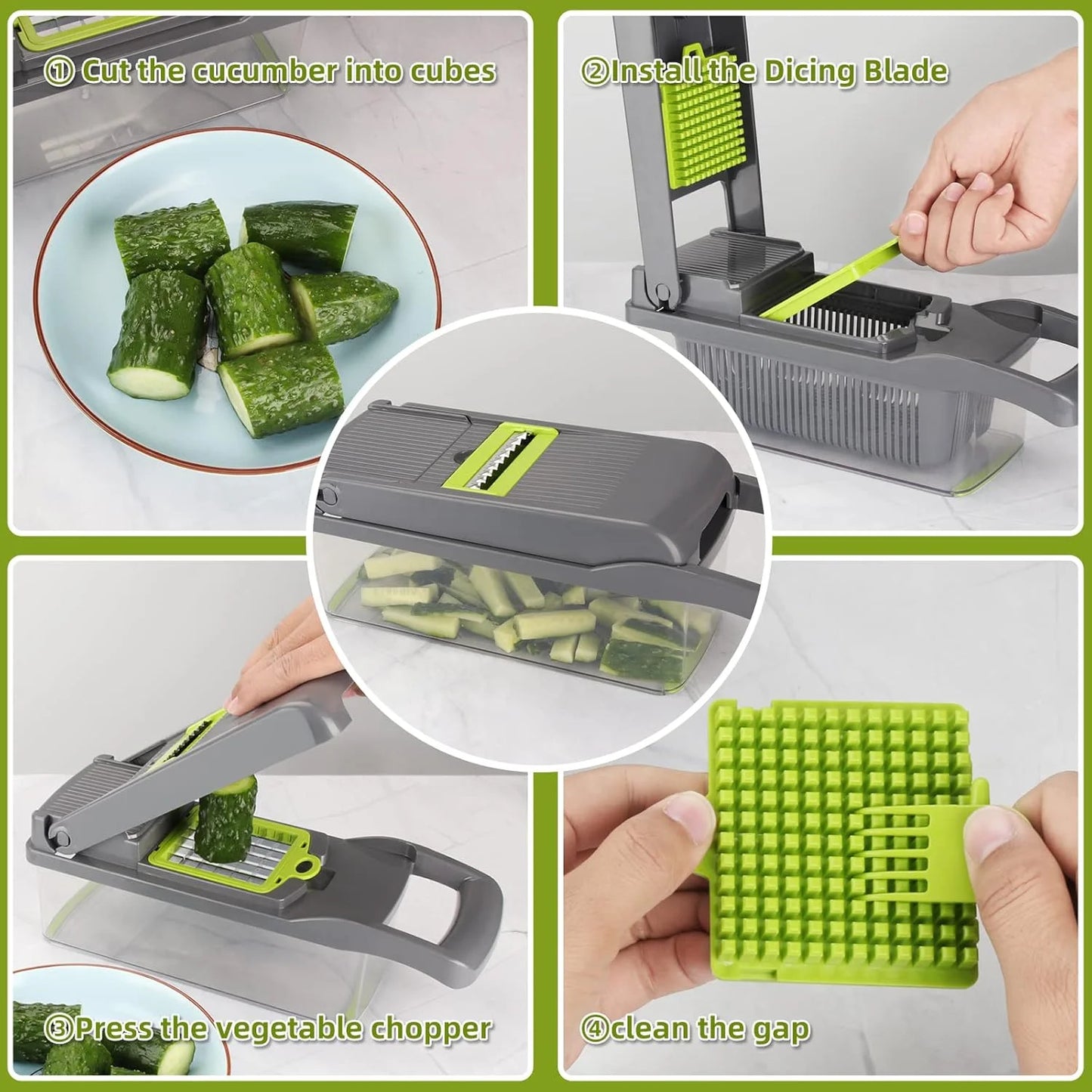 Multifunction Kitchen Chopper Pro Onion Slicer Dicer Cutter