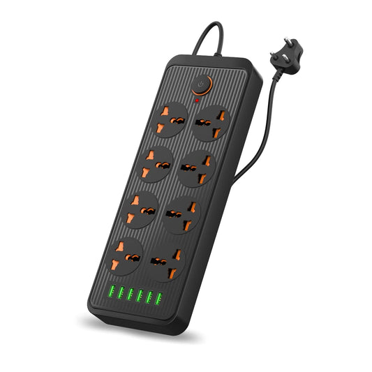 Extension Power Strip 2500W for Home and Office with 3M Cord