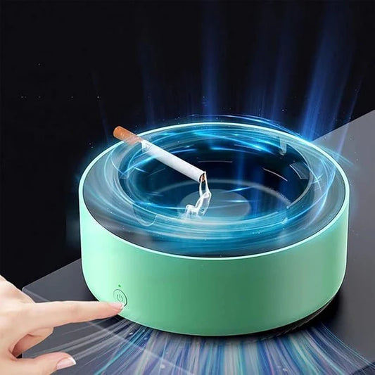 Smokeless Smart Ashtray with Built In Filter and Air Purifier for Indoor Use