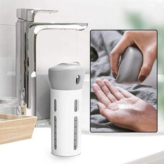Travel Refillable Dispenser Bottles for Shampoo Lotion and Cosmetics