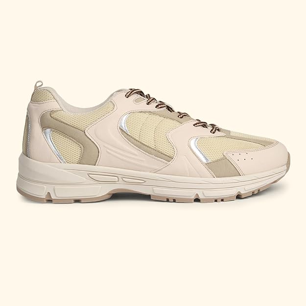 Lightweight Breathable Sneakers for Men Cushioned PU Insole Everyday Style