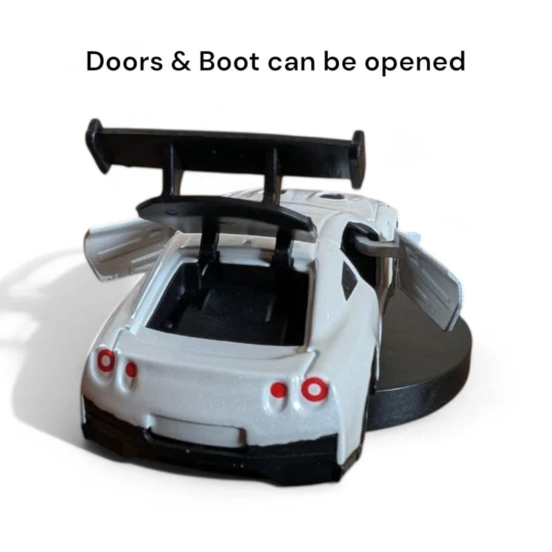 Dashboard Drift Car Model with Openable Doors for Car Interior Decoration