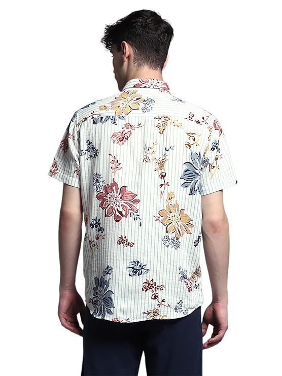 Fashionable Floral Regular Fit Shirt for Men Party & Weekend Wear