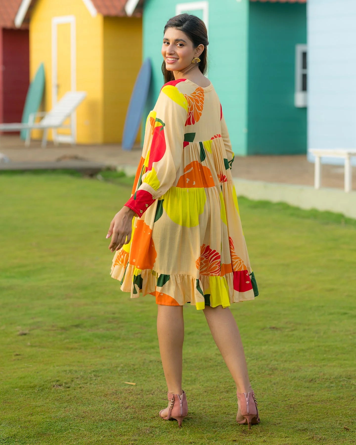 Lightweight Tina Printed Maxi Dress for Everyday Wear