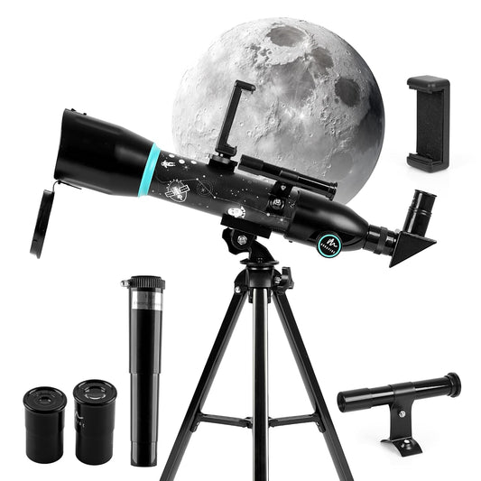Educational Astronomical Telescope with Mobile App Support
